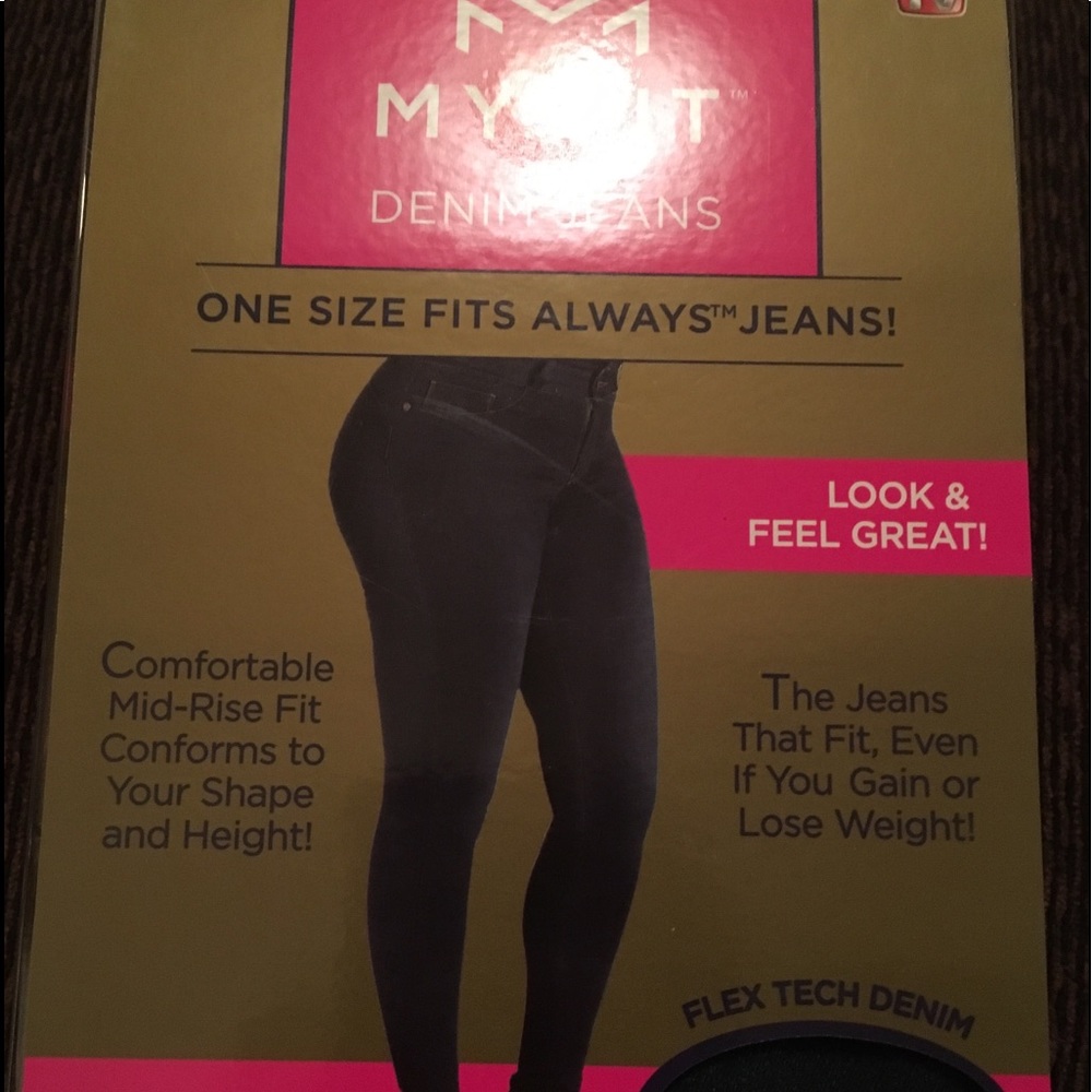 My Fit Denim Jeans size 14-20 As Seen On TV NWT - Picture 5 of 8
